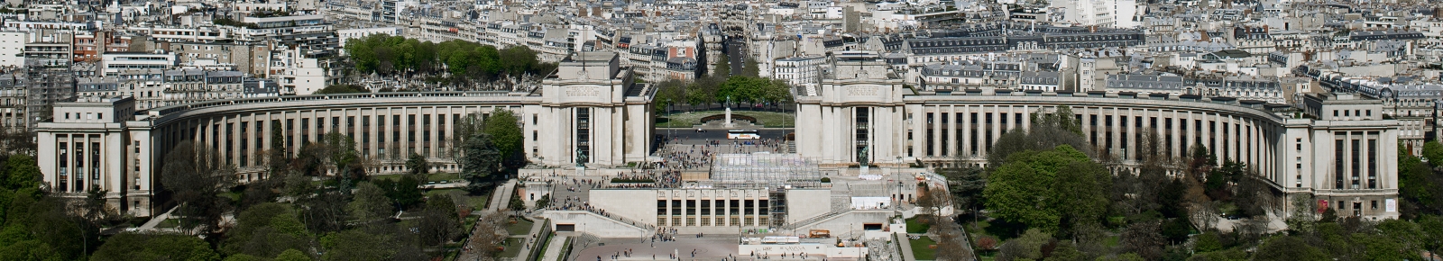 Vue de Paris depuis le Trocadéro
